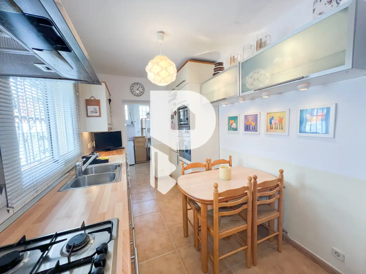 Cocina de Casa o chalet en venta en Esparreguera con Aire acondicionado, Calefacción y Jardín privado