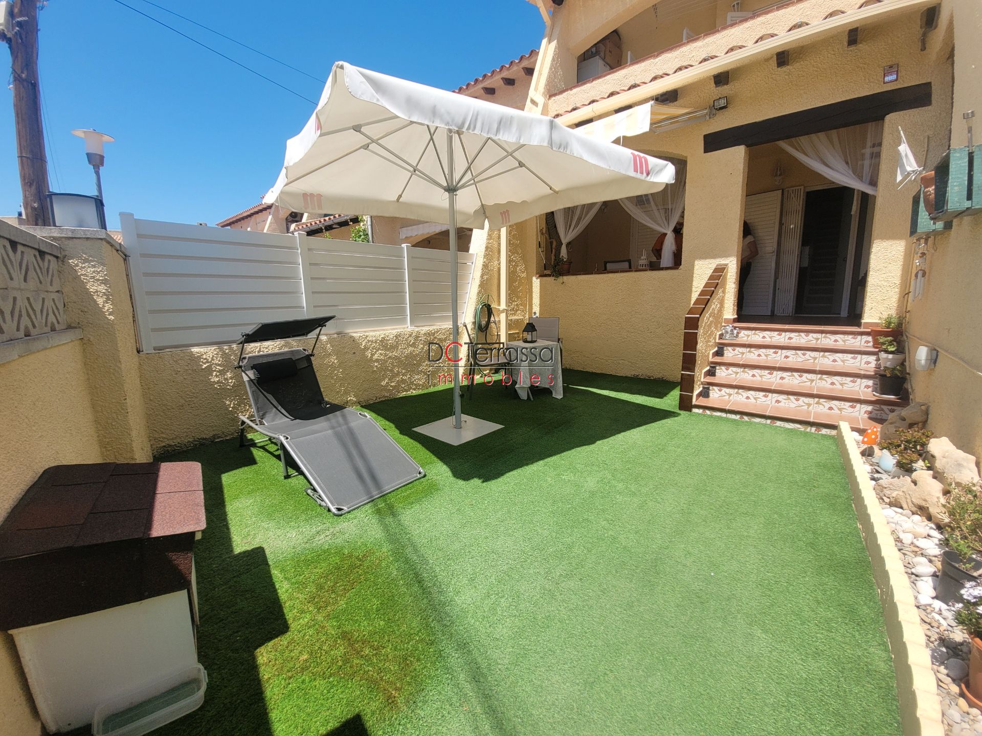 Garden of Single-family semi-detached for sale in Roda de Berà  with Air Conditioner, Heating and Private garden