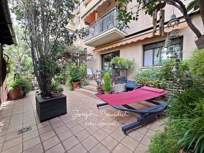 Garden of Planta baja for sale in  Barcelona Capital  with Air Conditioner, Terrace and Balcony