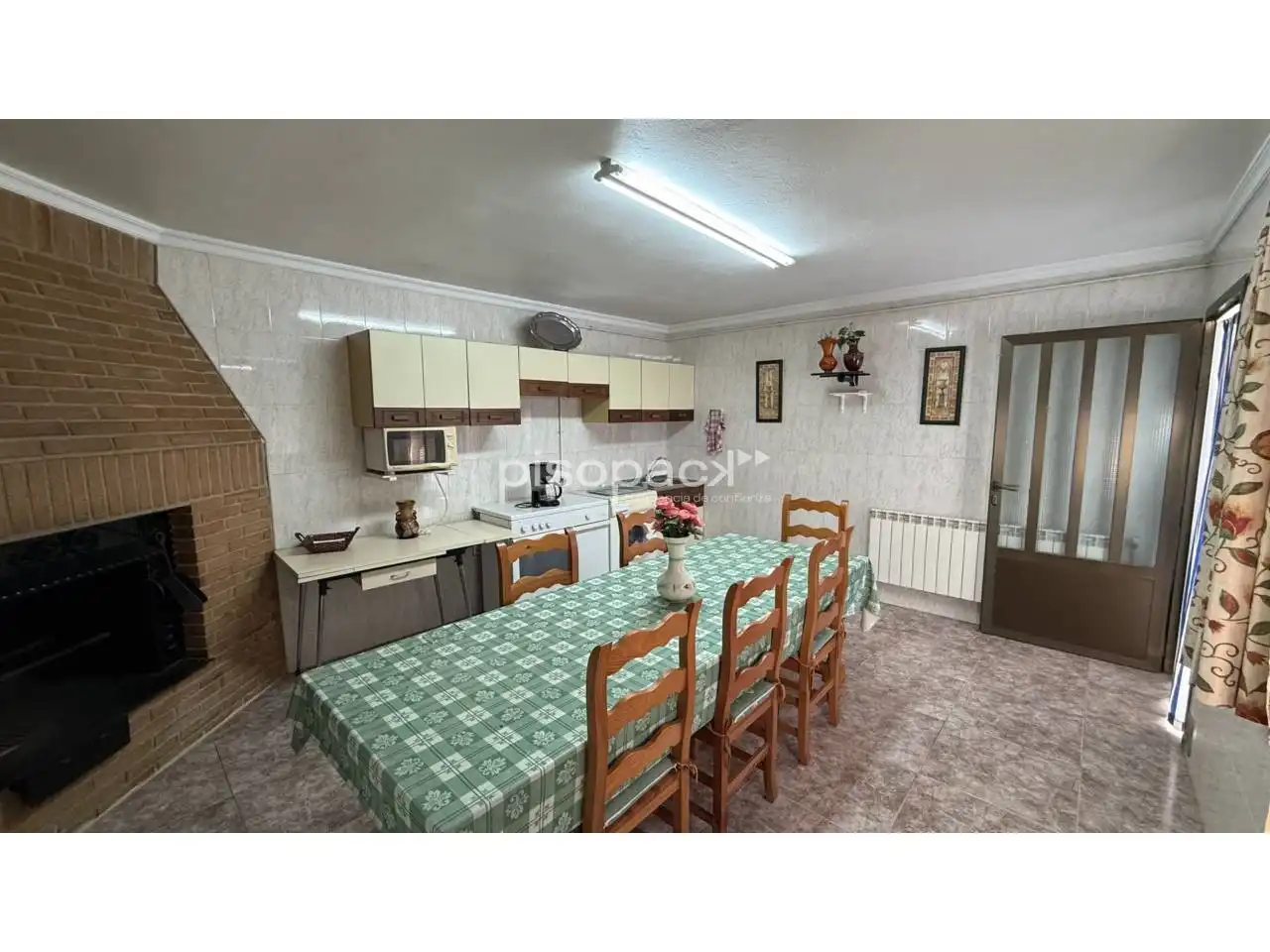 Cocina de Casa o chalet en venta en Azagra con Calefacción