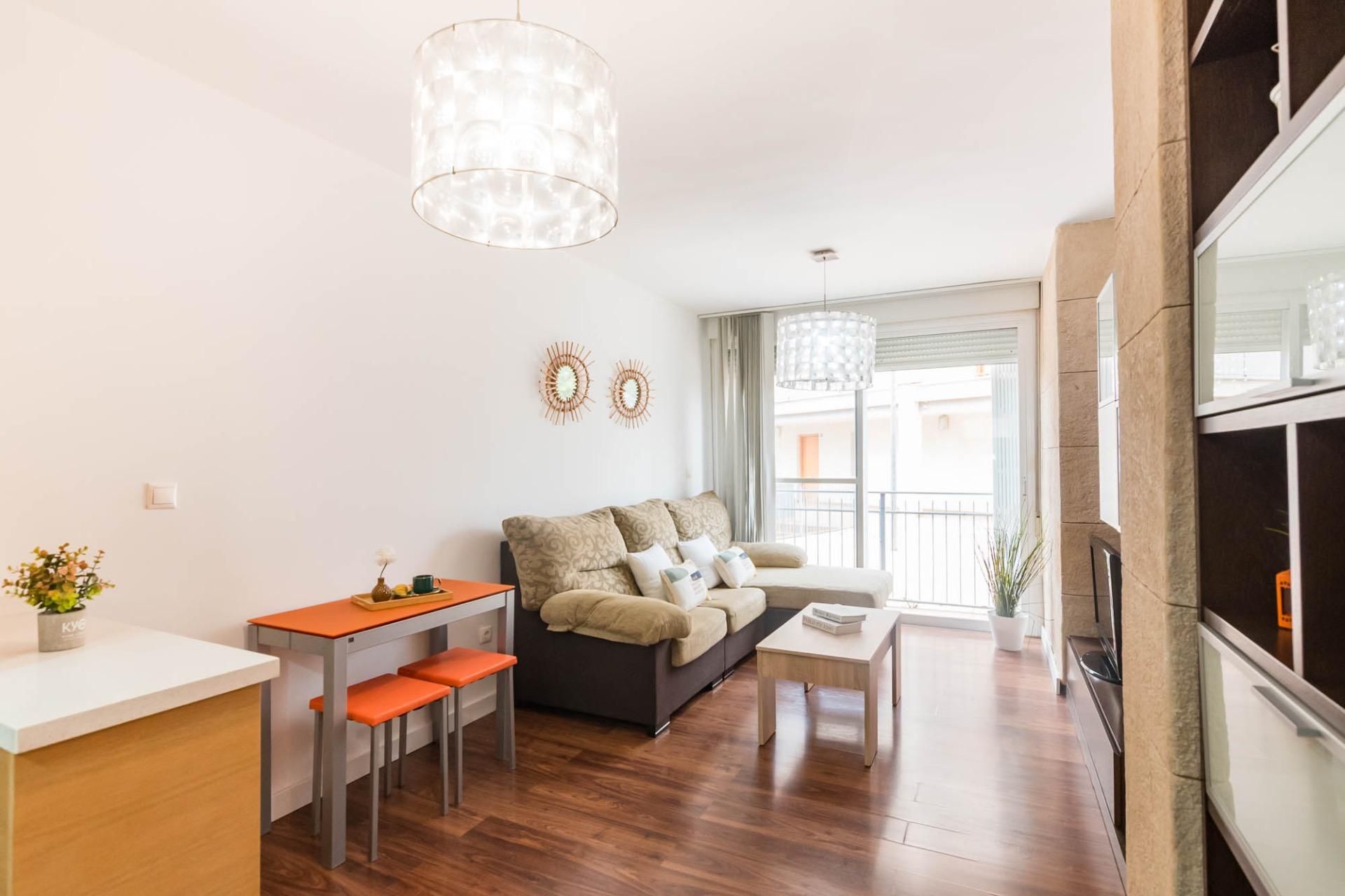 Sala de estar de Planta baja en venta en Molina de Segura con Aire acondicionado, Parquet y Trastero