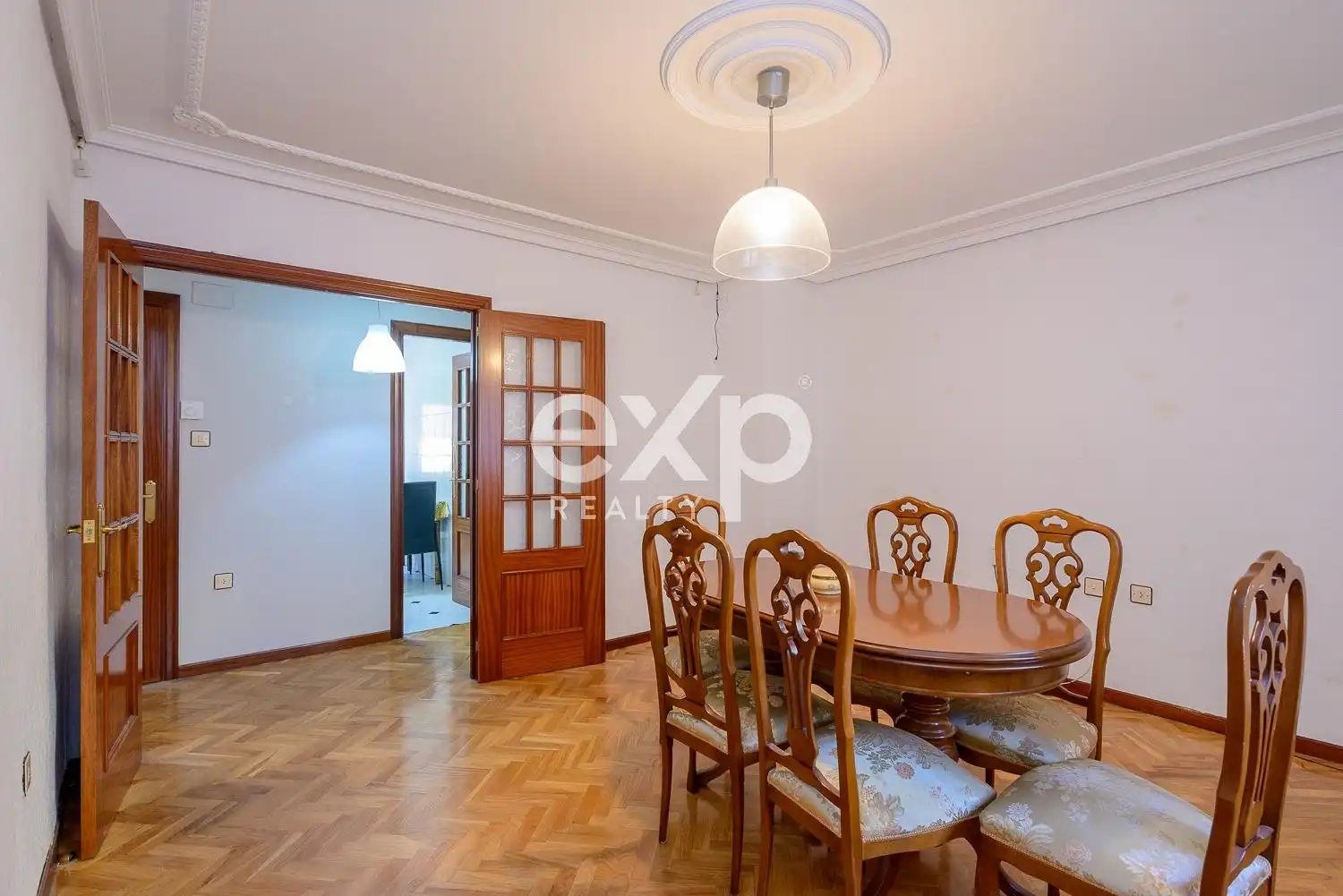 Dining room of Flat for sale in Aller  with Heating, Terrace and Storage room