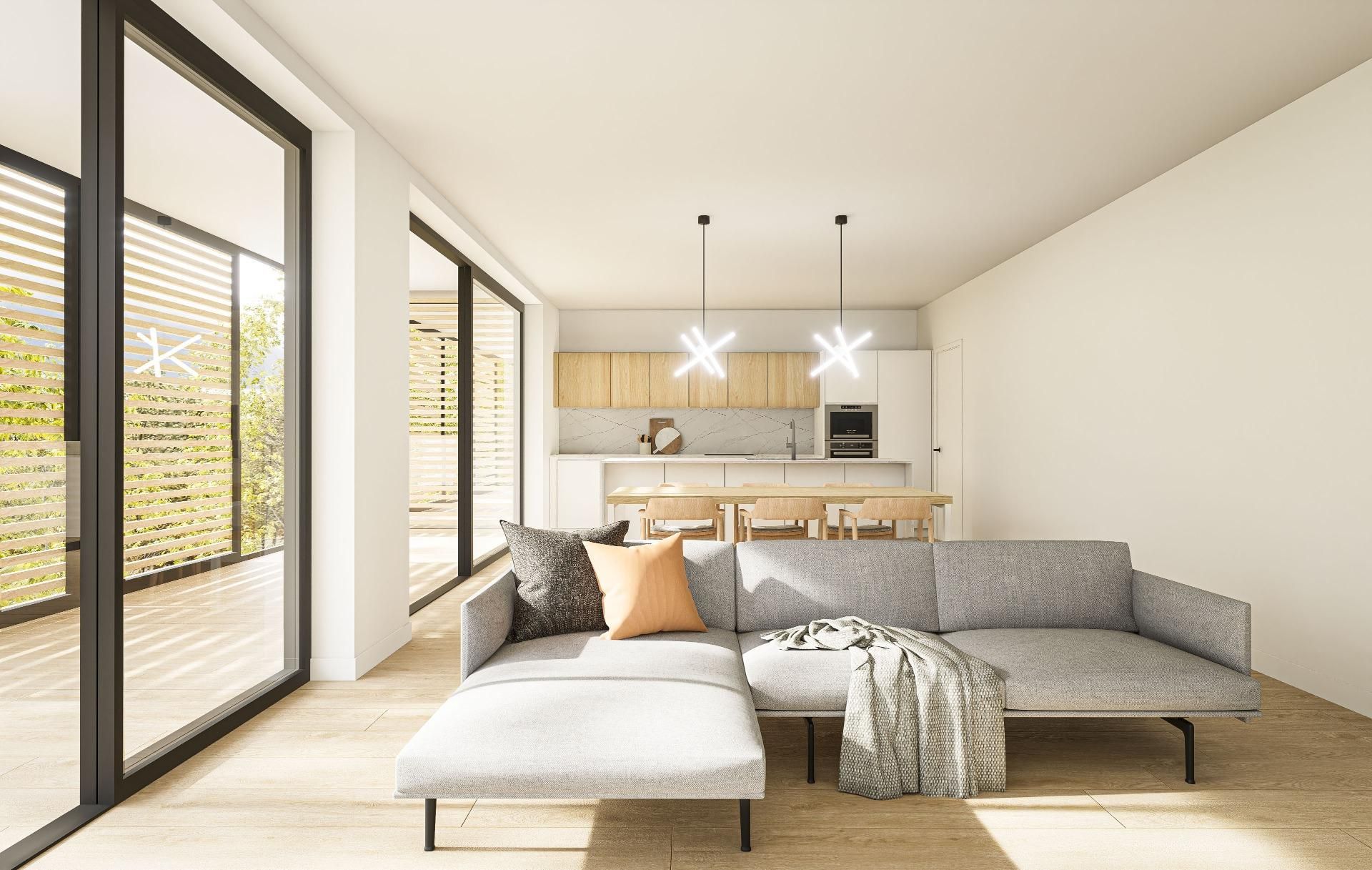 Wohnzimmer von Wohnung zum verkauf in Santpedor mit Terrasse, Abstellraum und Balkon