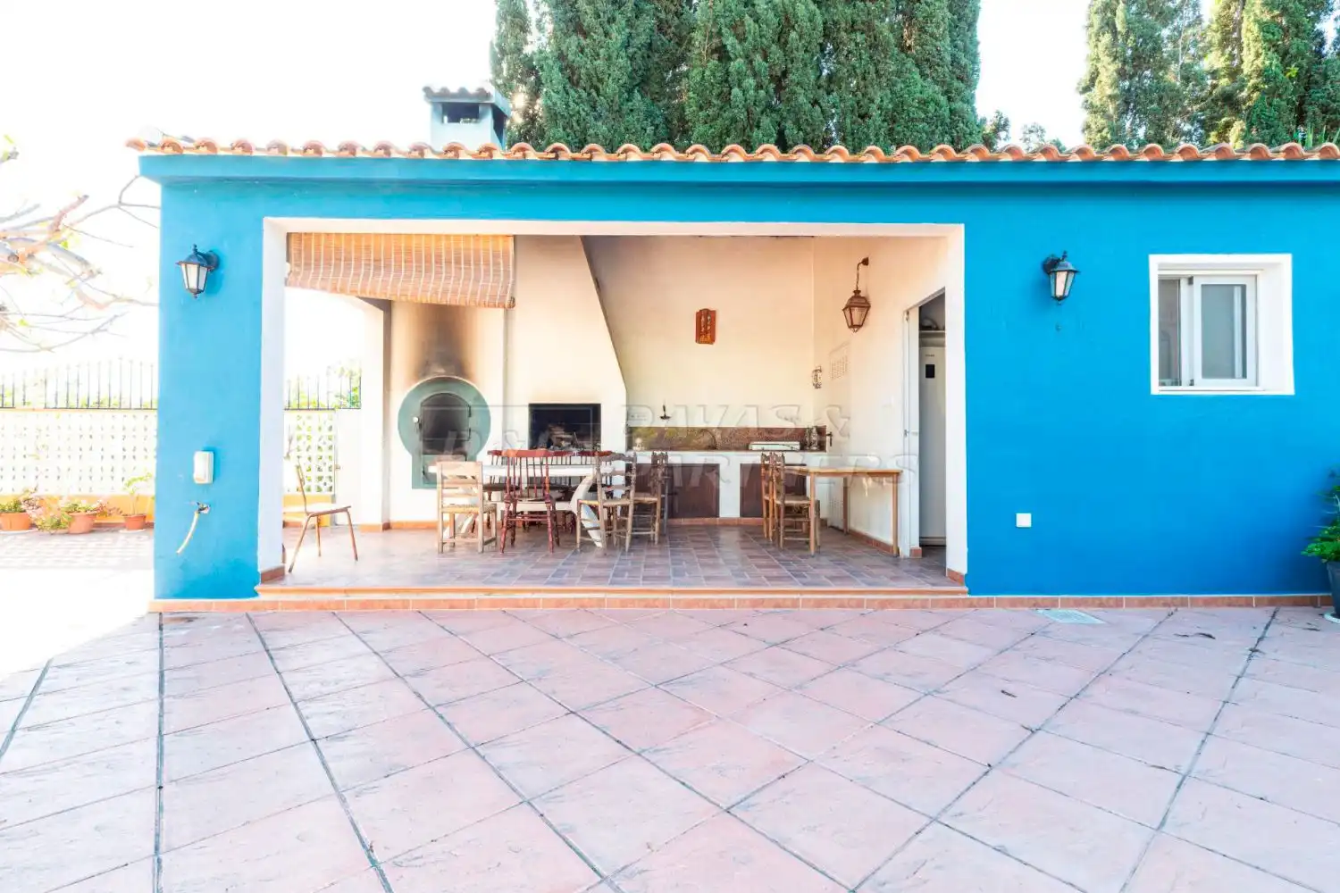 Terrasse von Haus oder Chalet zum Verkauf in Orihuela mit Privatgarten, Abstellraum und Schwimmbad