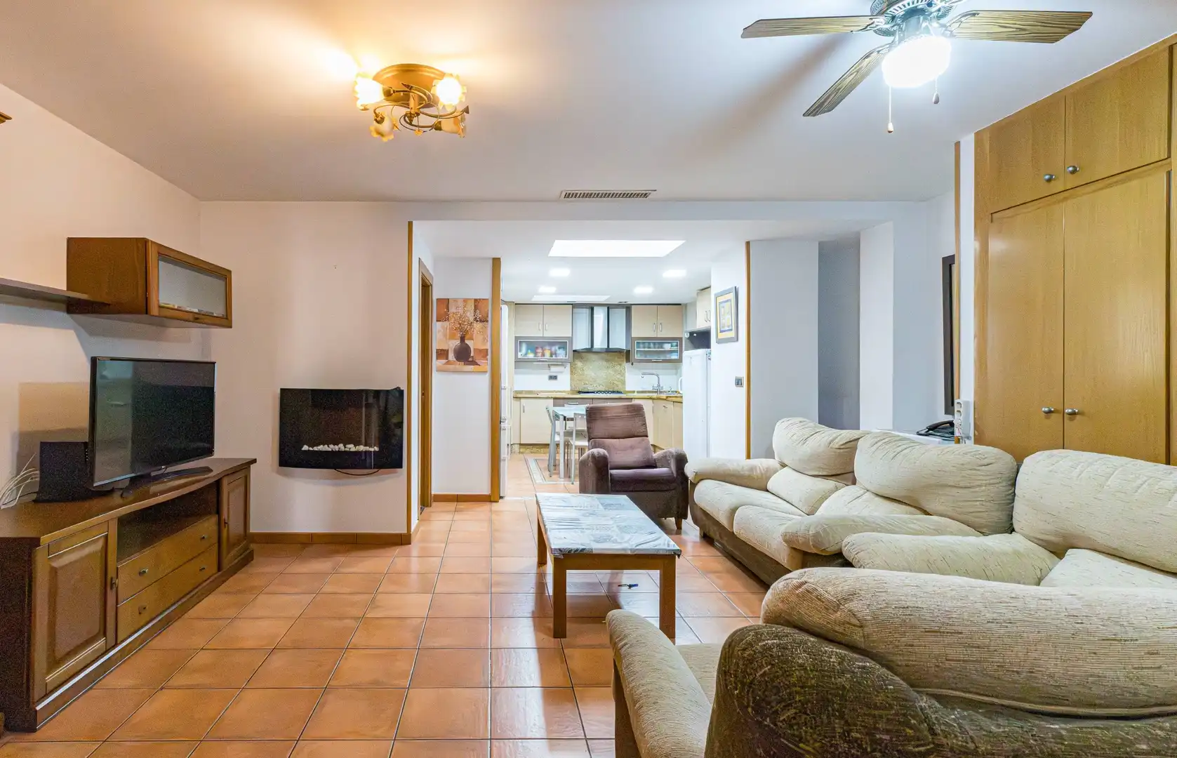 Living room of Houses for sale in Murcia  with Air Conditioner, Heating and Terrace
