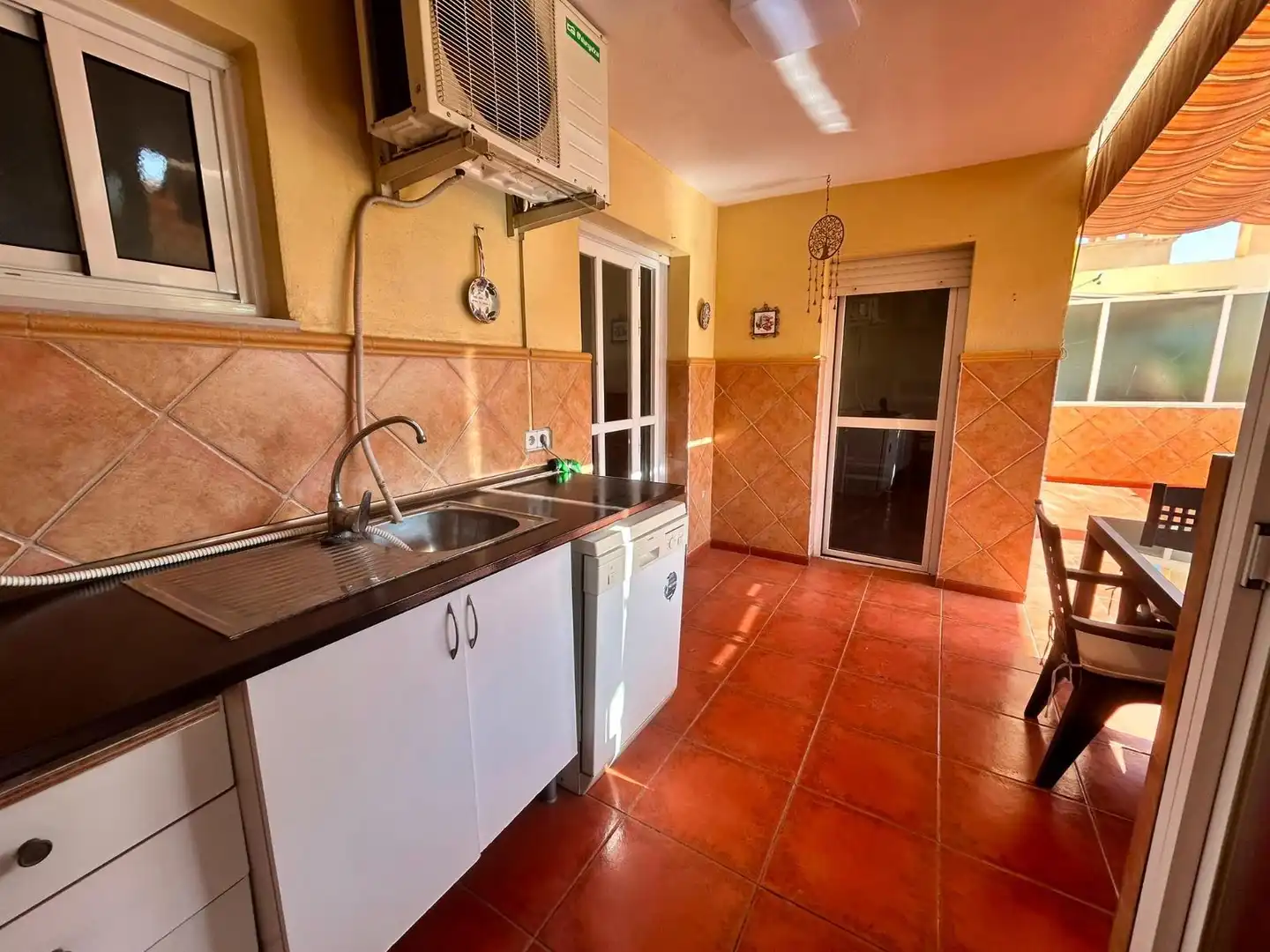 Kitchen of Flat for sale in El Ejido  with Air Conditioner and Terrace