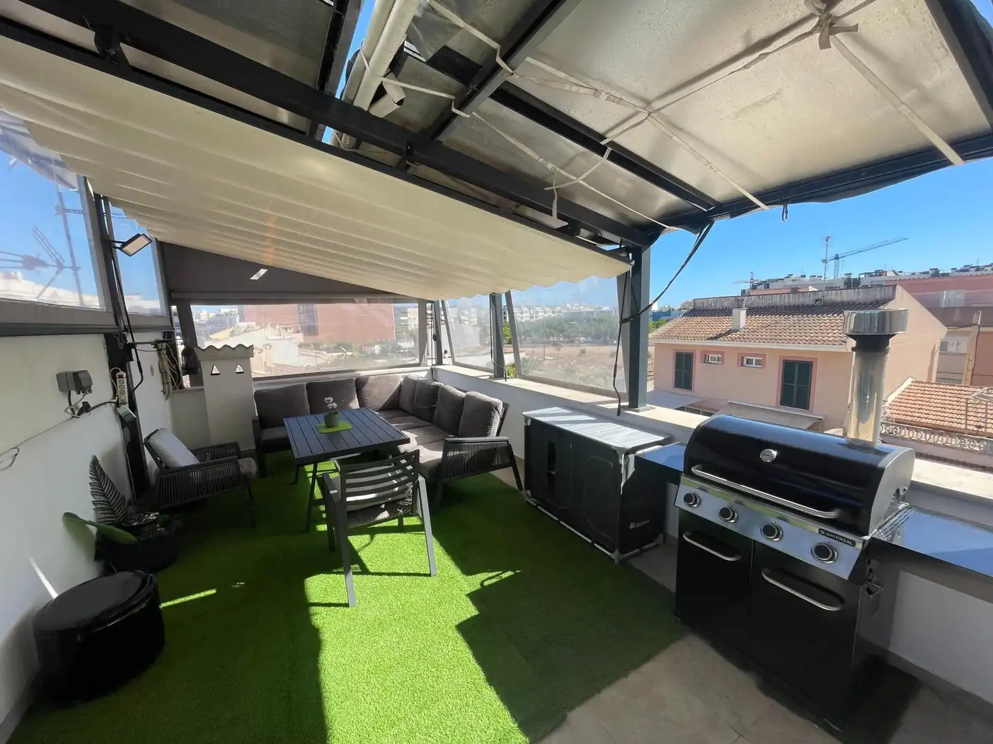 Terraza de Casa adosada en venta en  Palma de Mallorca con Calefacción y Amueblado