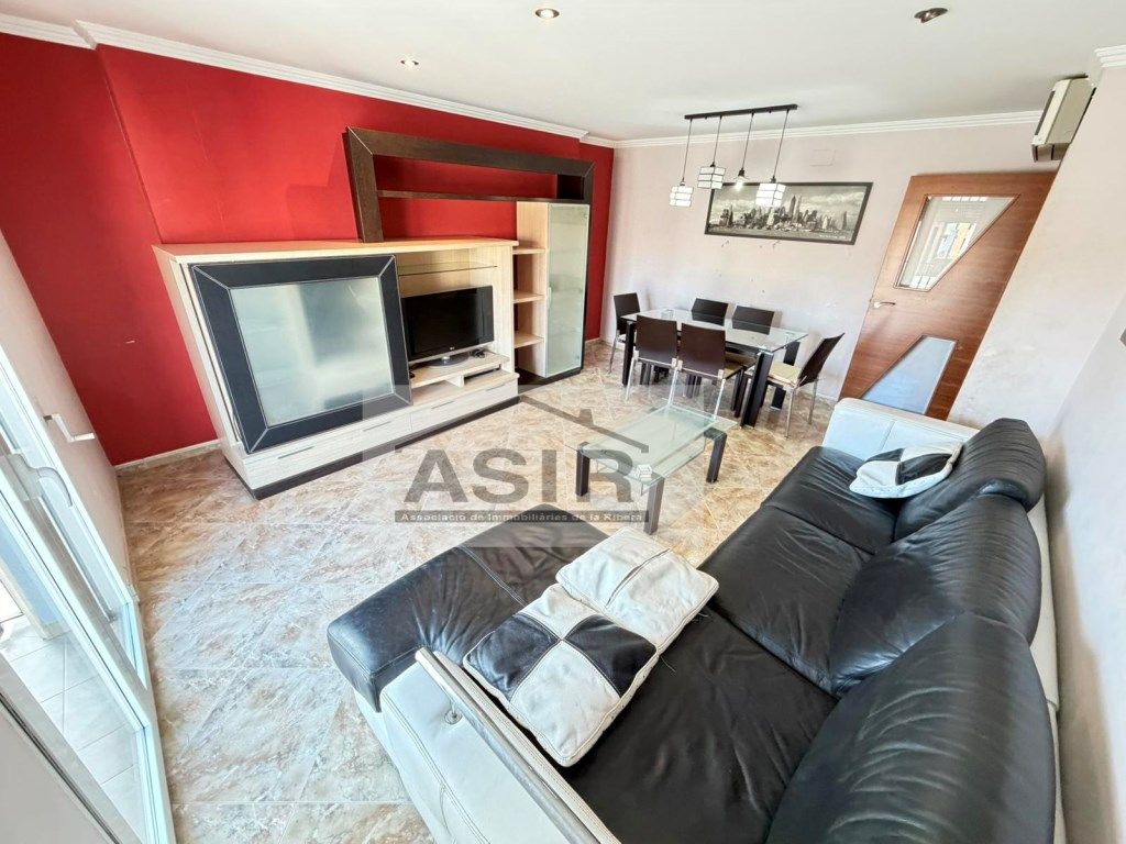 Wohnzimmer von Wohnung zum verkauf in Alberic mit Klimaanlage