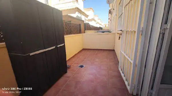 Terrasse von Maisonette zum Verkauf in Orihuela mit Klimaanlage, Schwimmbad und Balkon