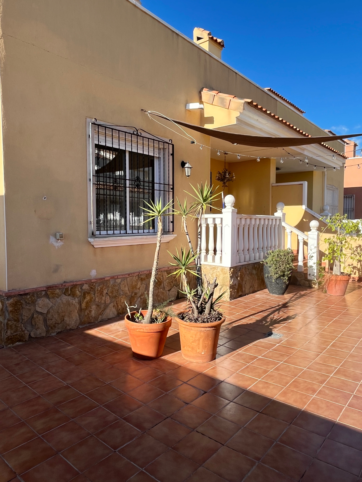 Terrace of House or chalet for sale in San Fulgencio  with Air Conditioner, Private garden and Terrace