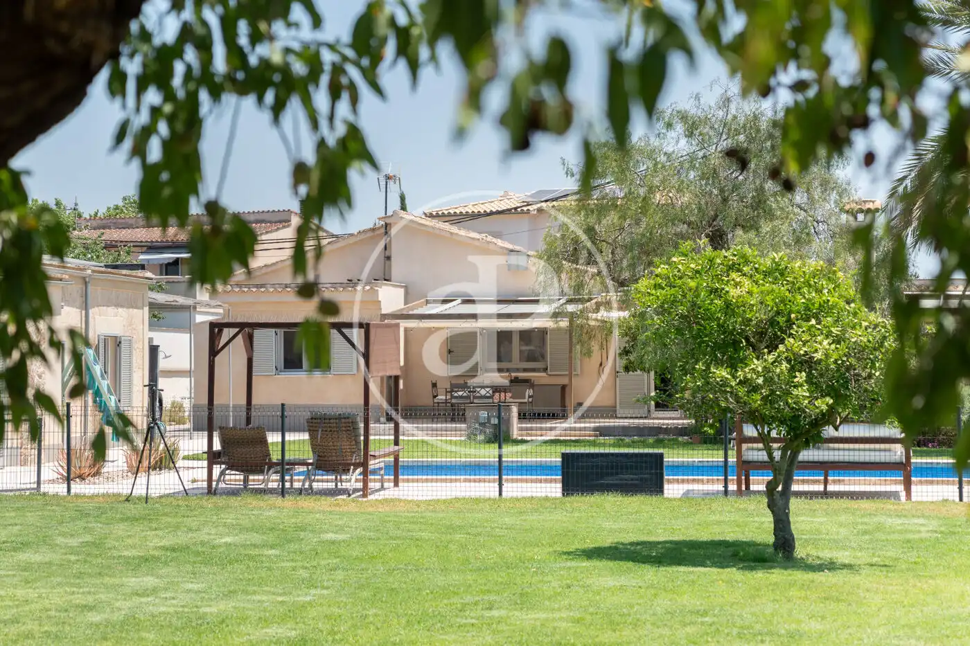 Garden of Houses for sale in  Palma de Mallorca  with Air Conditioner, Heating and Private garden