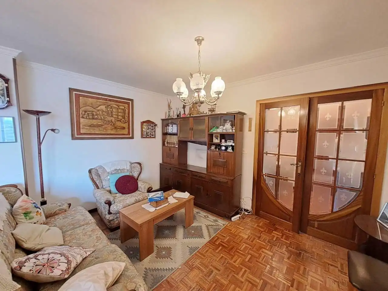 Wohnzimmer von Wohnung zum Verkauf in Burgos mit Heizung und Terrasse