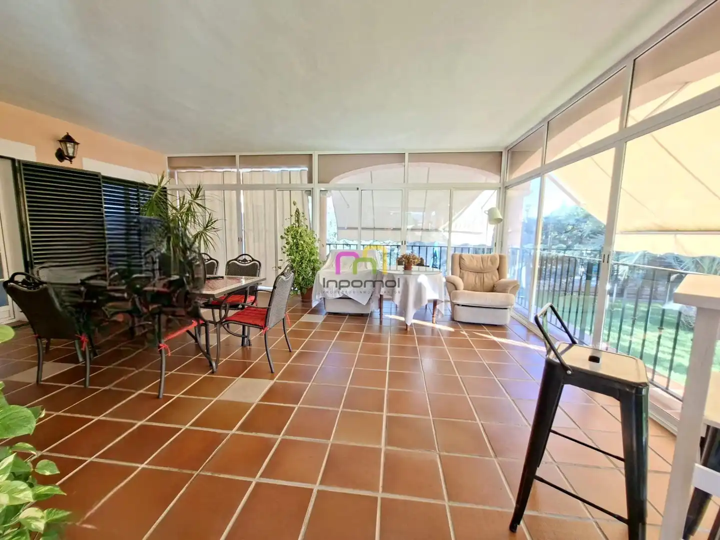 Terraza de Casa o chalet en venta en Badajoz con Aire acondicionado, Calefacción y Jardín privado