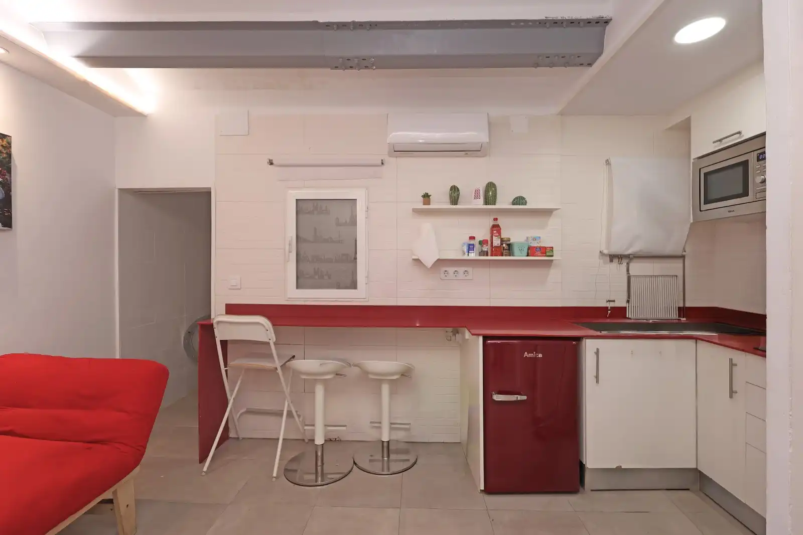 Cocina de Piso en venta en Barcelona con Terraza