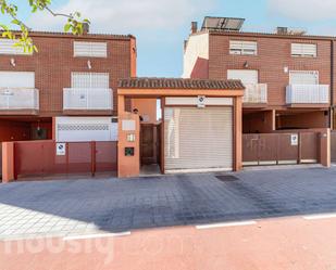 Exterior view of Single-family semi-detached for sale in Almazora / Almassora  with Air Conditioner, Terrace and Storage room