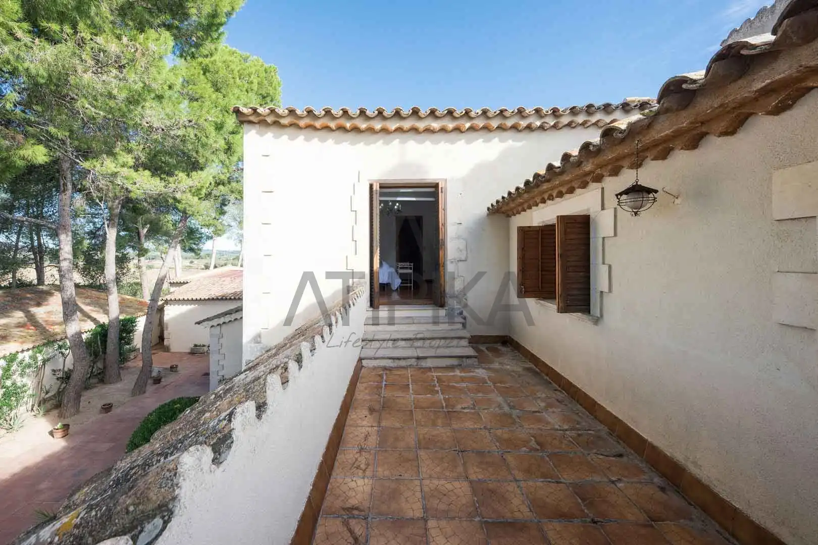 Vista exterior de Finca rústica en venda en Puigdàlber amb Aire condicionat, Calefacció i Terrassa