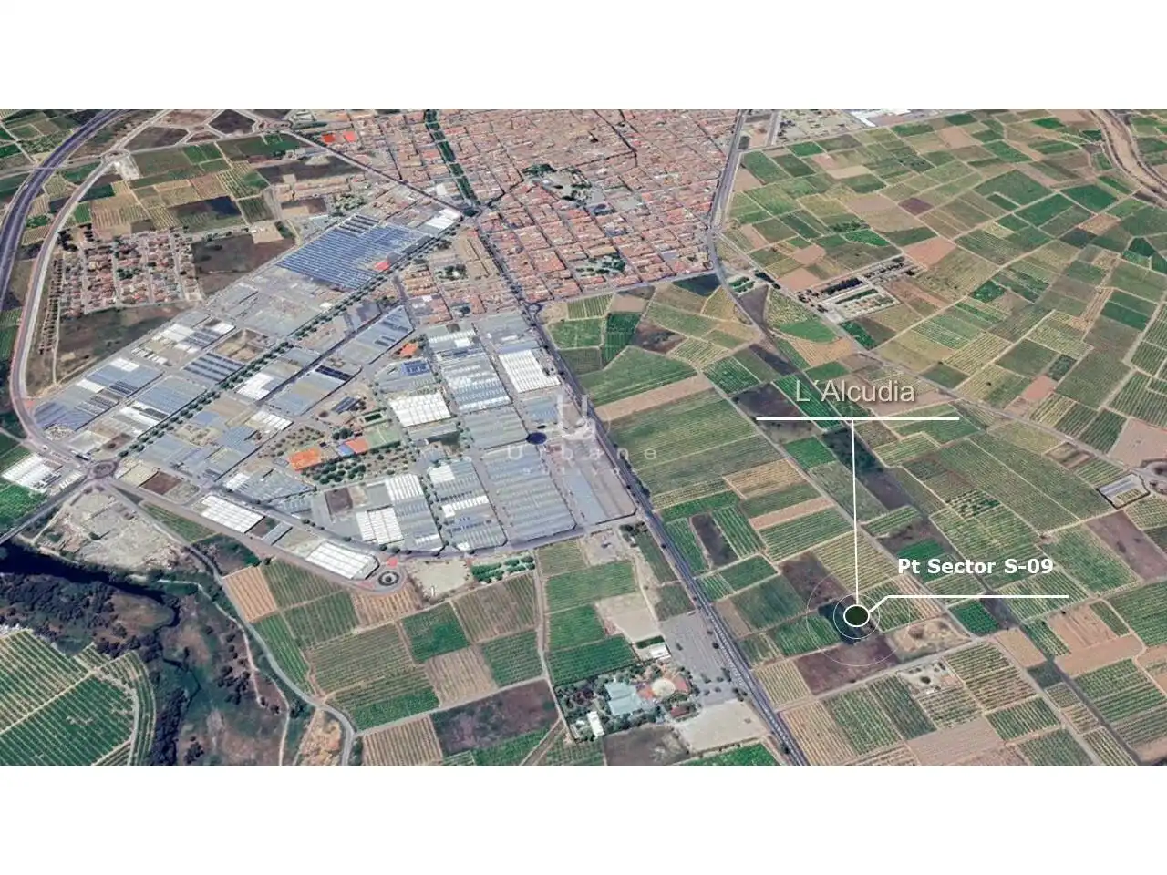 Terreno industrial en venta en L'Alcúdia