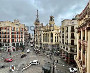 Exterior view of Flat to rent in  Madrid Capital  with Air Conditioner, Terrace and Balcony