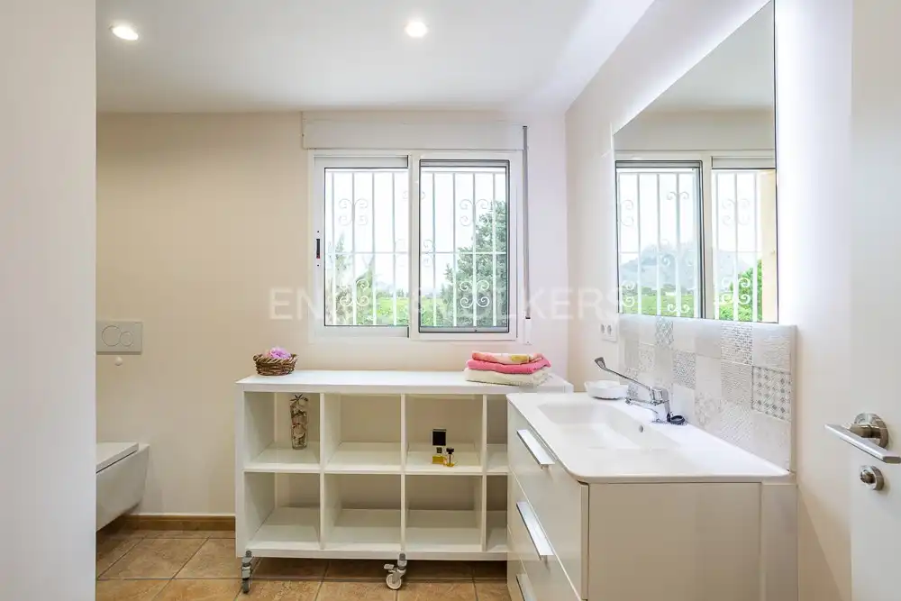 Bathroom of Country homes for rent in Dénia  with Air Conditioner, Heating and Private garden