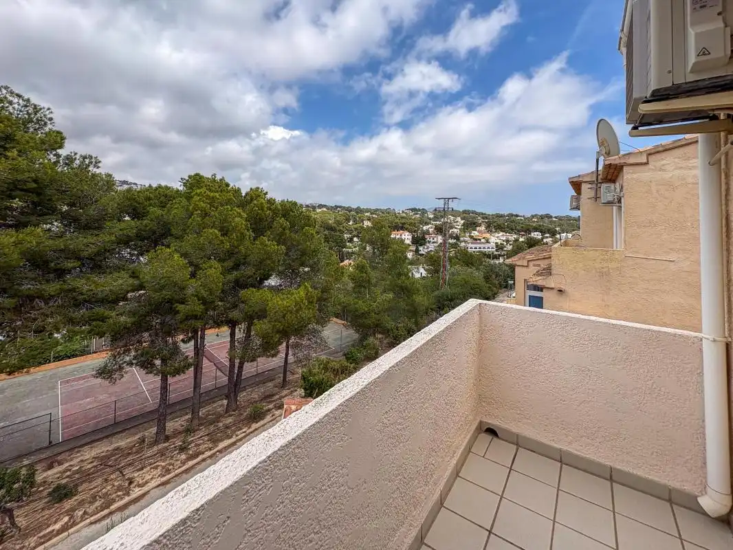 Terrassa de Casa adosada en venda en Benissa amb Aire condicionat, Calefacció i Jardí privat