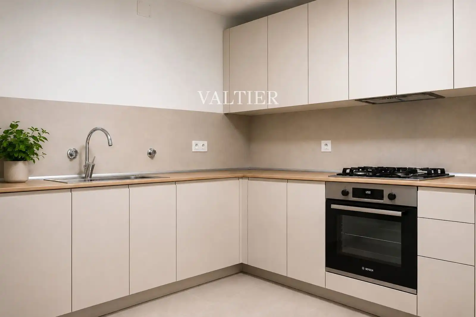 Küche von Wohnung zur Miete in Madrid mit Klimaanlage und Terrasse