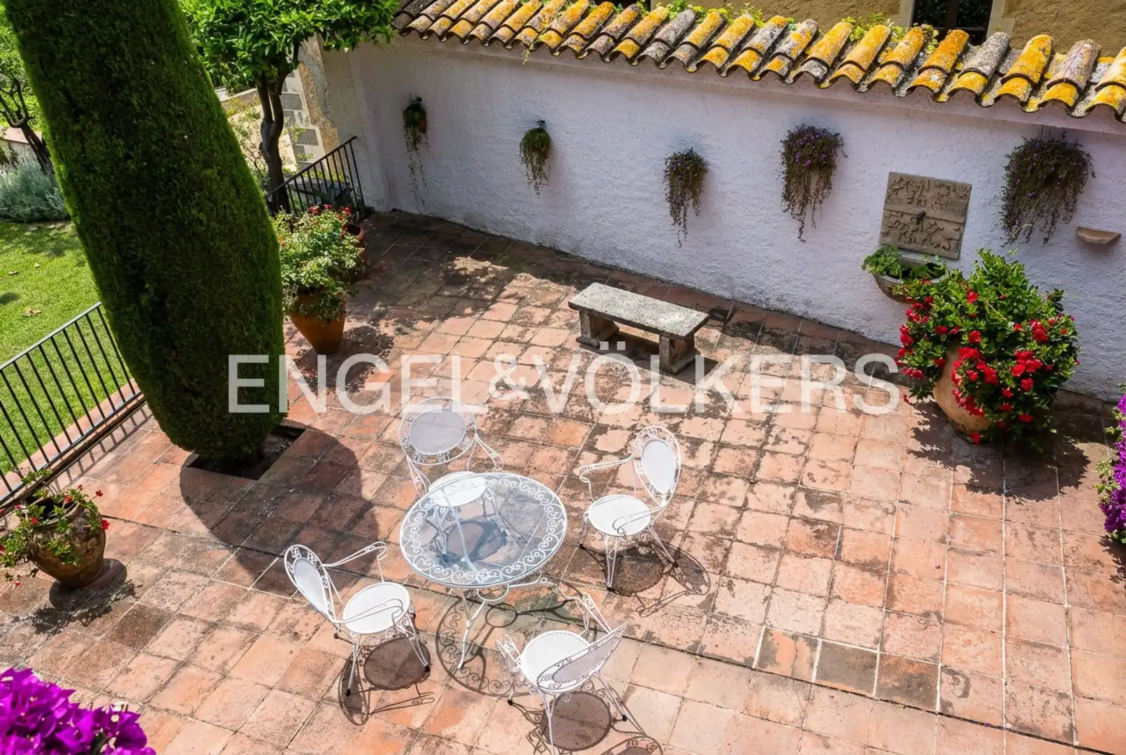 Terrassa de Casa o xalet en venda en Premià de Dalt amb Calefacció, Jardí privat i Terrassa