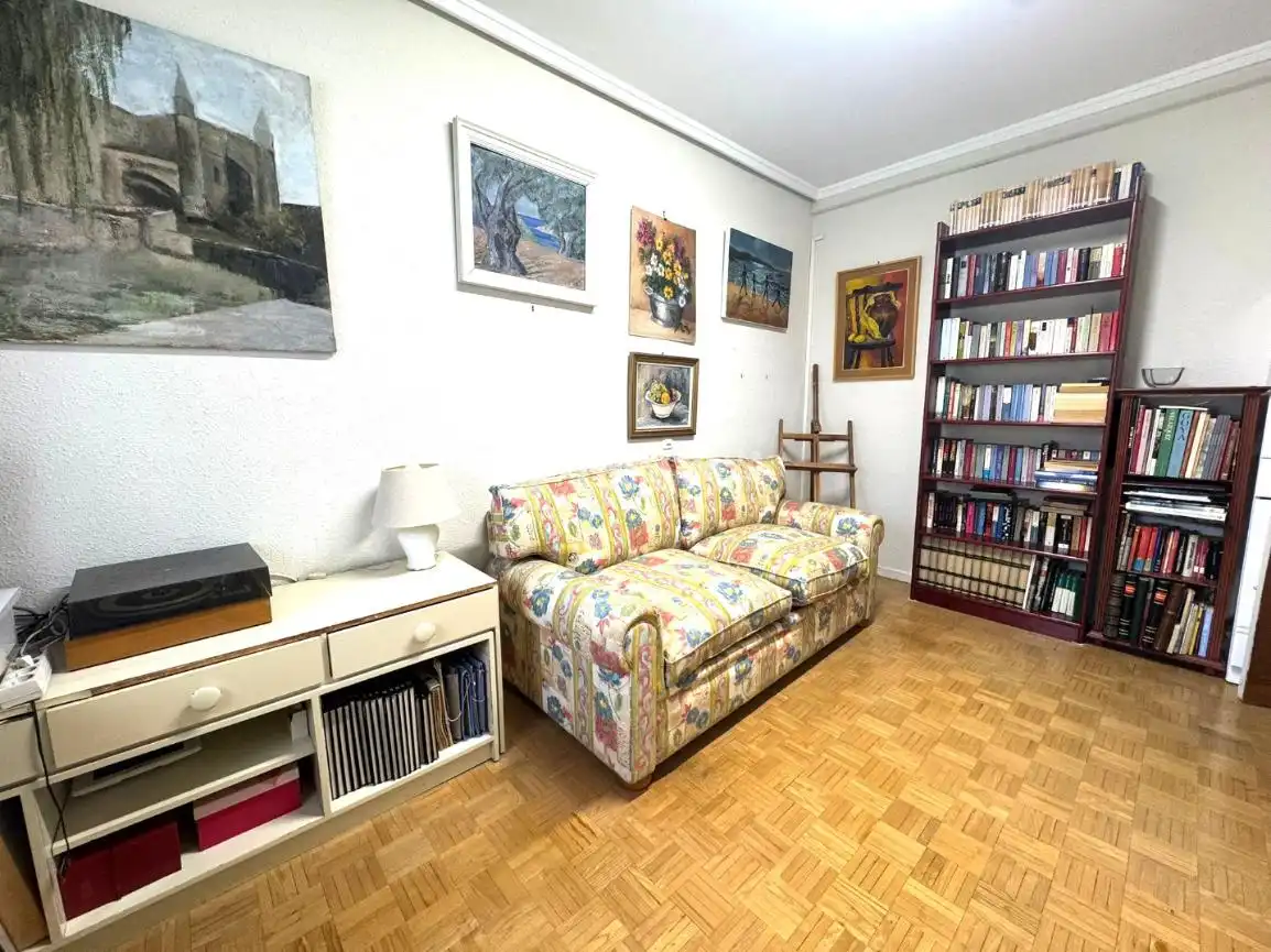 Sala de estar de Piso en venta en Madrid