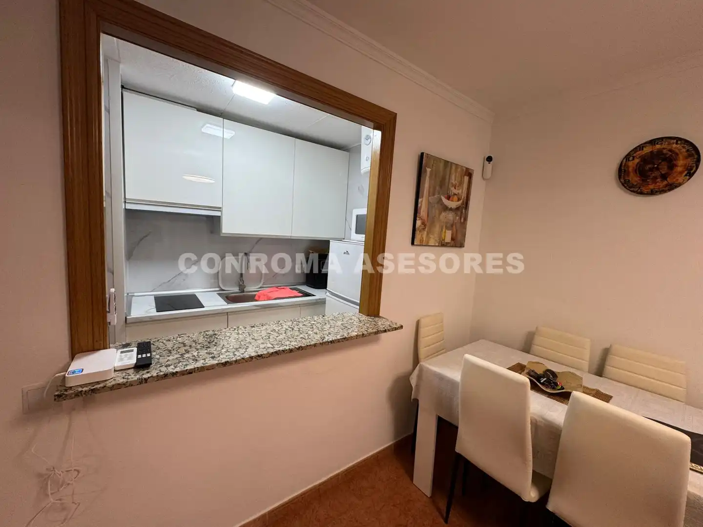 Küche von Wohnung zum Verkauf in Malgrat de Mar mit Heizung und Balkon