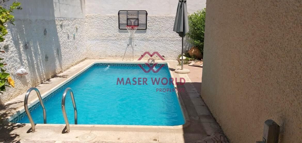 Piscina de Casa o xalet en venda en Mazarrón amb Aire condicionat, Calefacció i Jardí privat