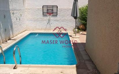 Swimming pool of House or chalet for sale in Mazarrón  with Air Conditioner, Heating and Private garden