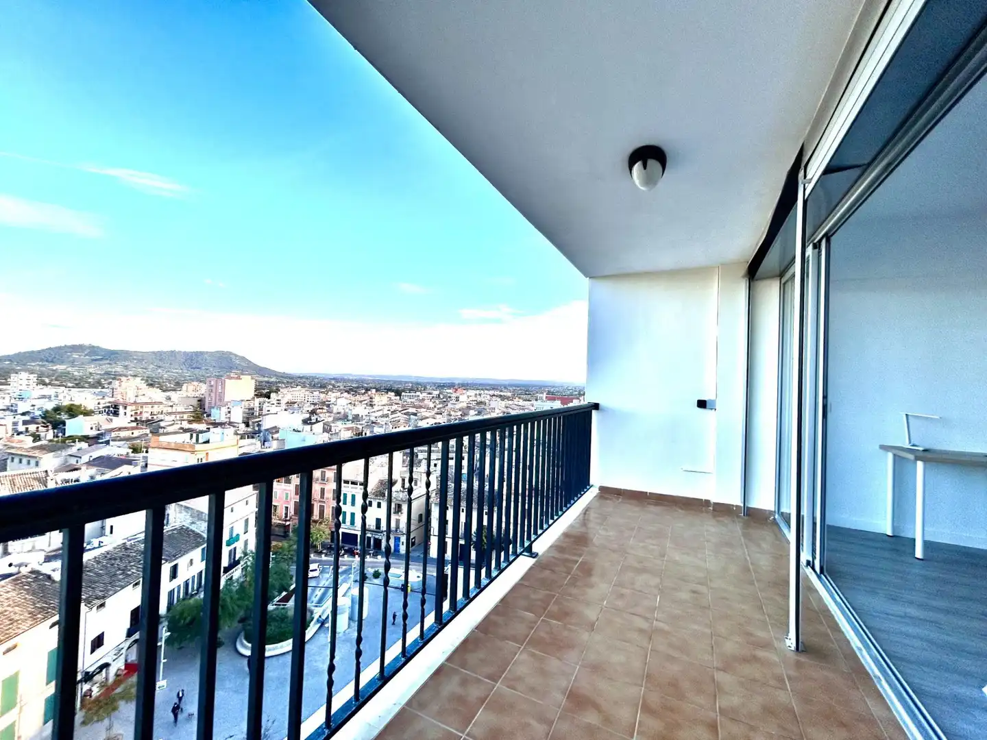 Balcony of Flat for share in Inca  with Parquet flooring, Terrace and Furnished