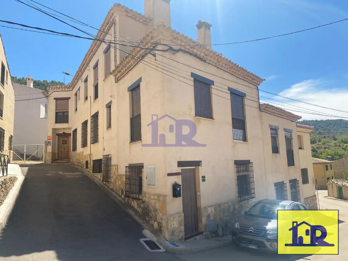 Exterior view of Flat for sale in Cuenca  with Heating, Terrace and Furnished