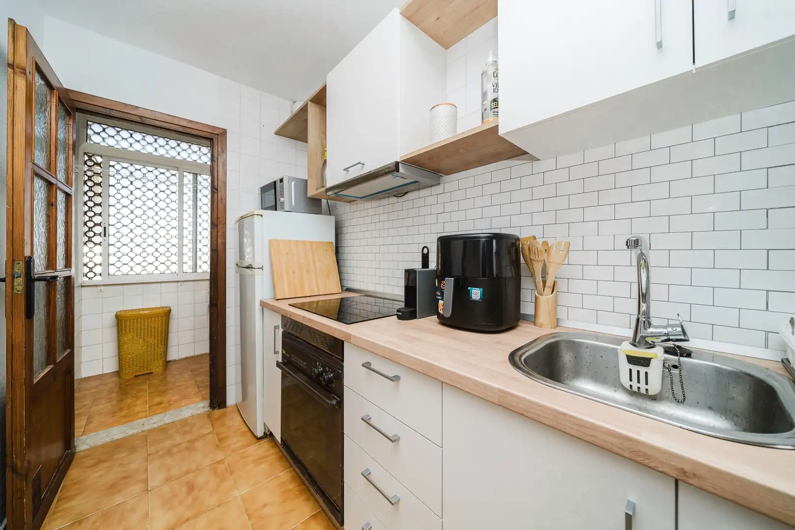 Cuina de Apartament de lloguer en Santiago de la Ribera