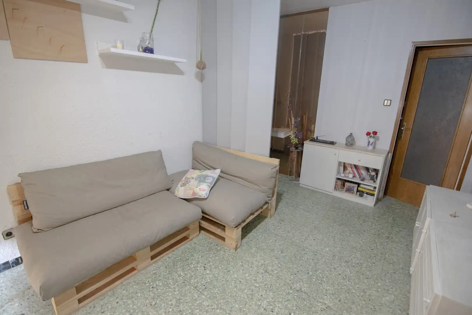 Sala de estar de Piso en venta en Barcelona
