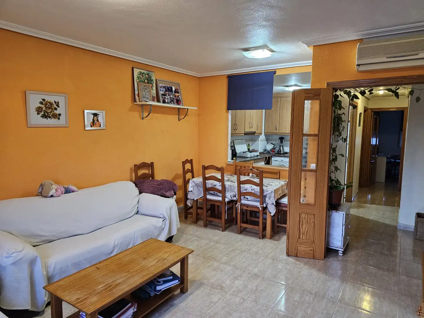 Sala de estar de Piso en venta en San Pedro del Pinatar con Aire acondicionado, Calefacción y Amueblado