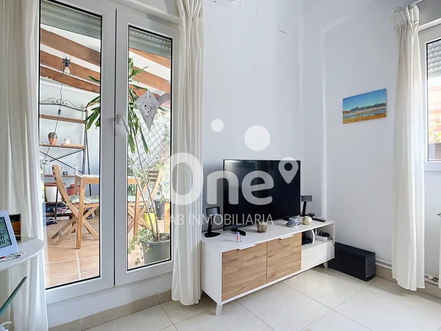 Sala d'estar de Àtic en venda en Valencia amb Aire condicionat, Calefacció i Terrassa