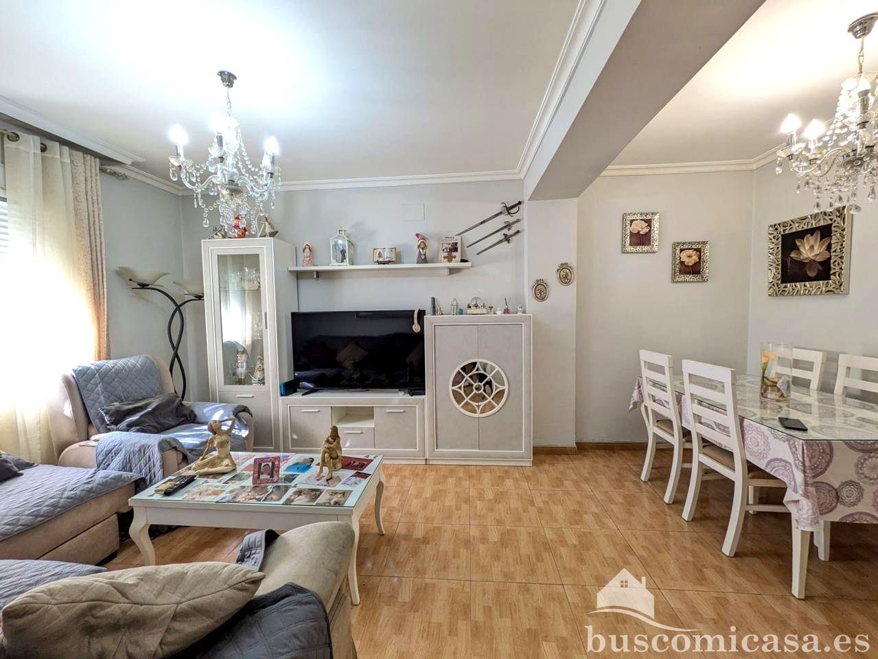 Living room of Planta baja for sale in Linares  with Air Conditioner, Storage room and Furnished
