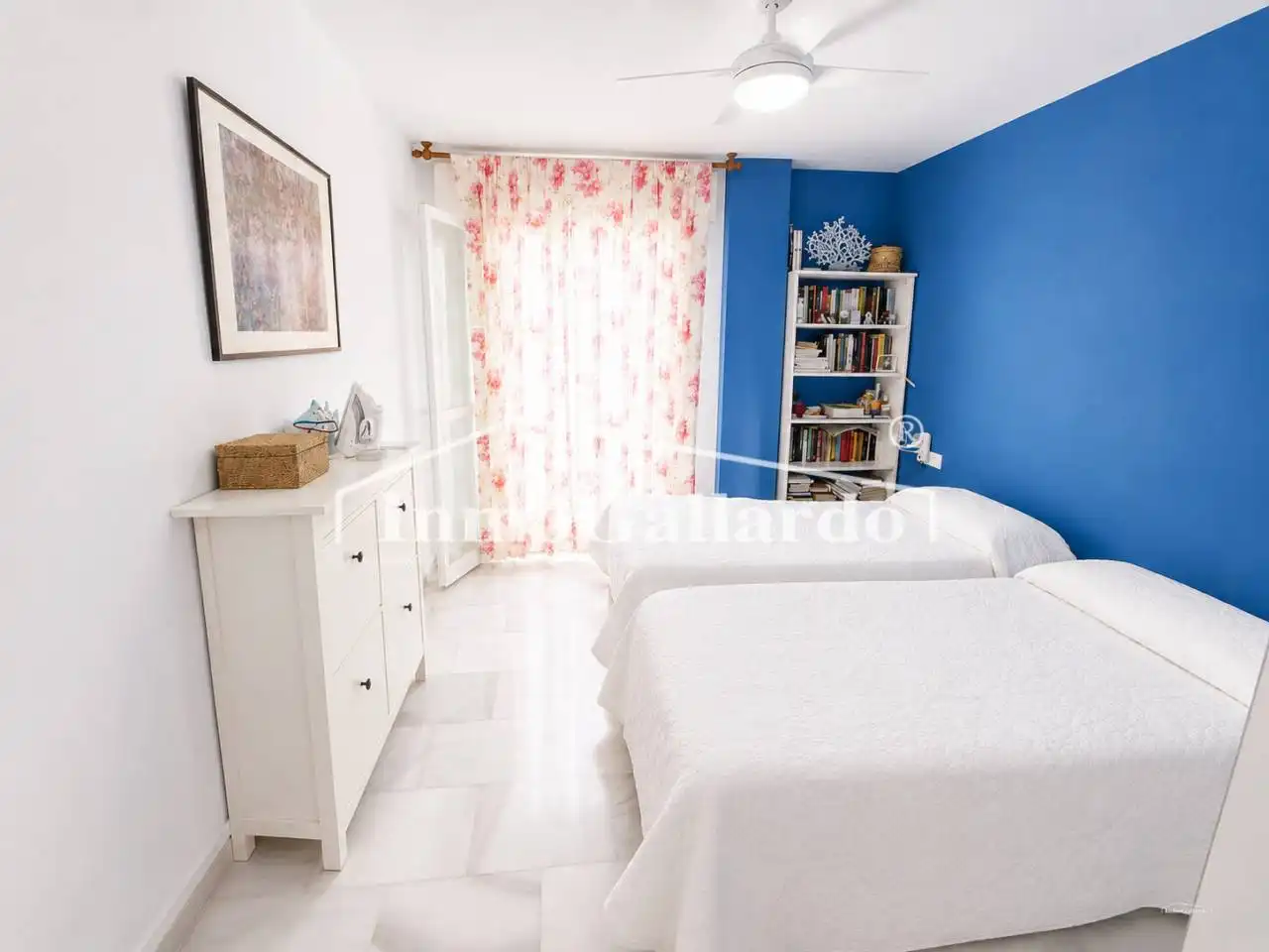 Schlafzimmer von Wohnung zum Verkauf in Málaga mit Klimaanlage, Heizung und Terrasse