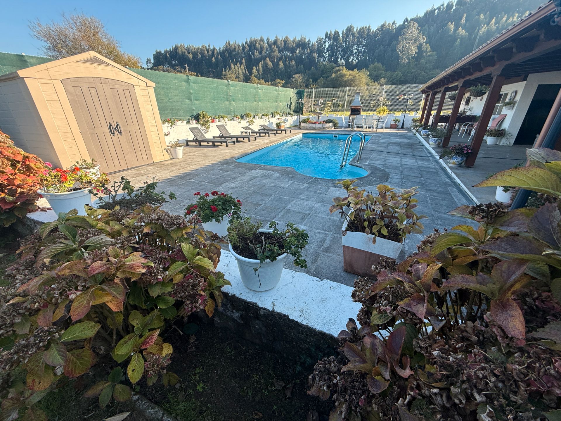 Piscina de Casa o chalet en venta en Castrillón con Calefacción, Jardín privado y Piscina