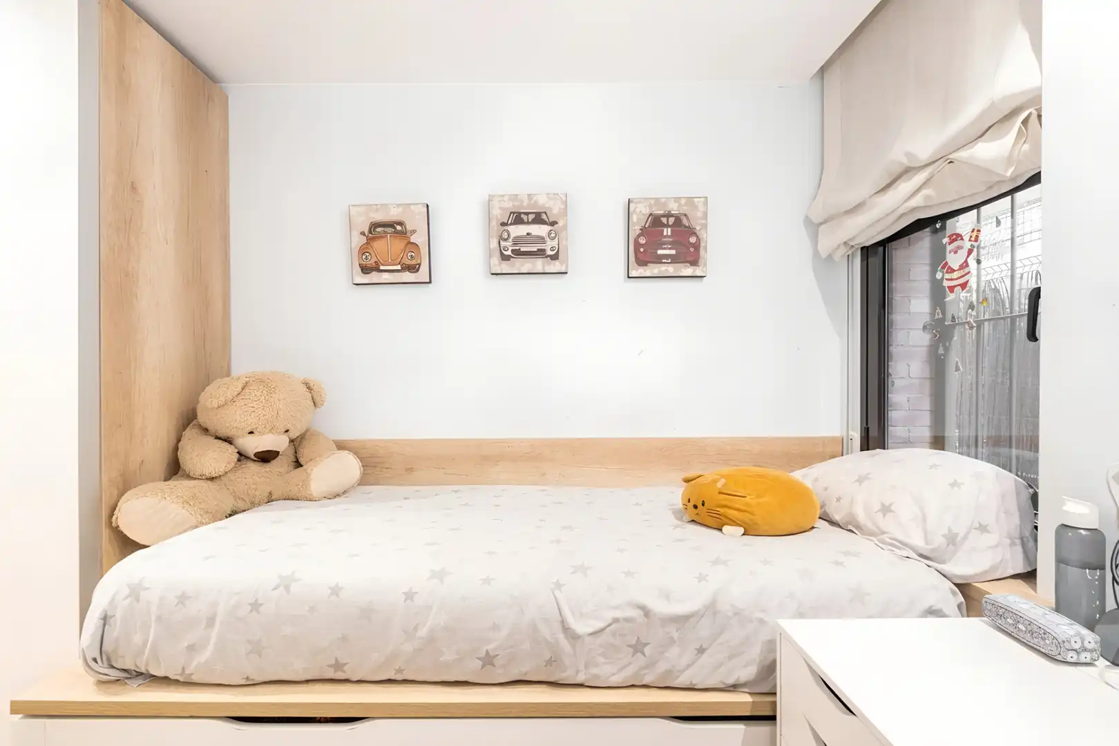 Bedroom of Flat for sale in Sant Cugat del Vallès  with Air Conditioner, Heating and Parquet flooring