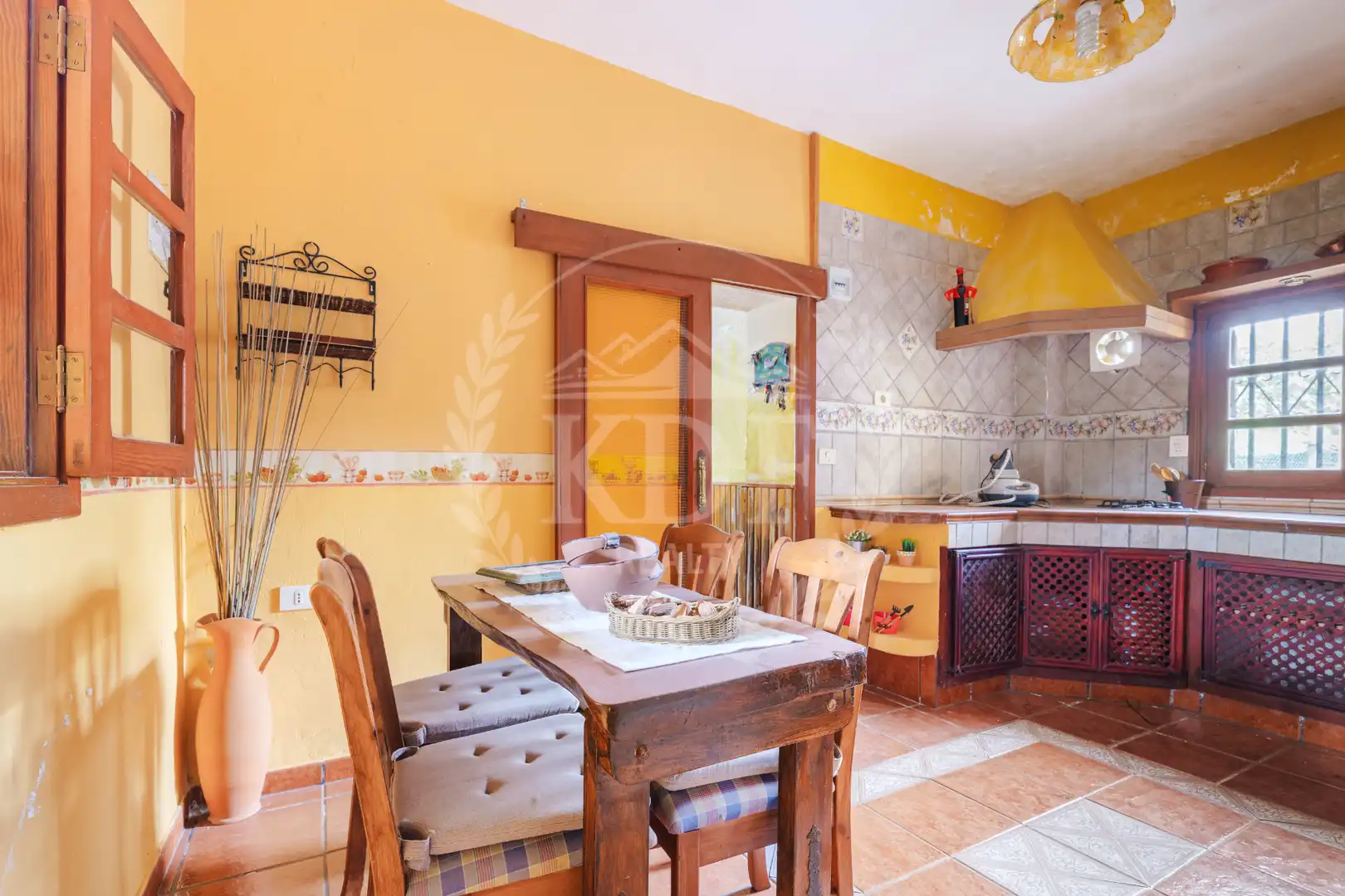 Cocina de Casa o chalet en venta en La Matanza de Acentejo con Jardín privado, Terraza y Piscina