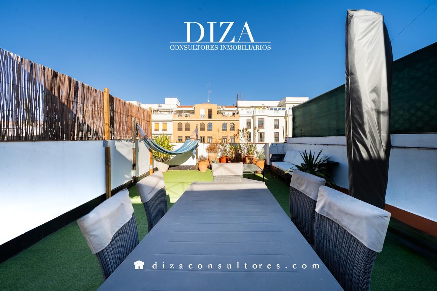 Terrace of Attic for sale in  Madrid Capital  with Heating and Terrace