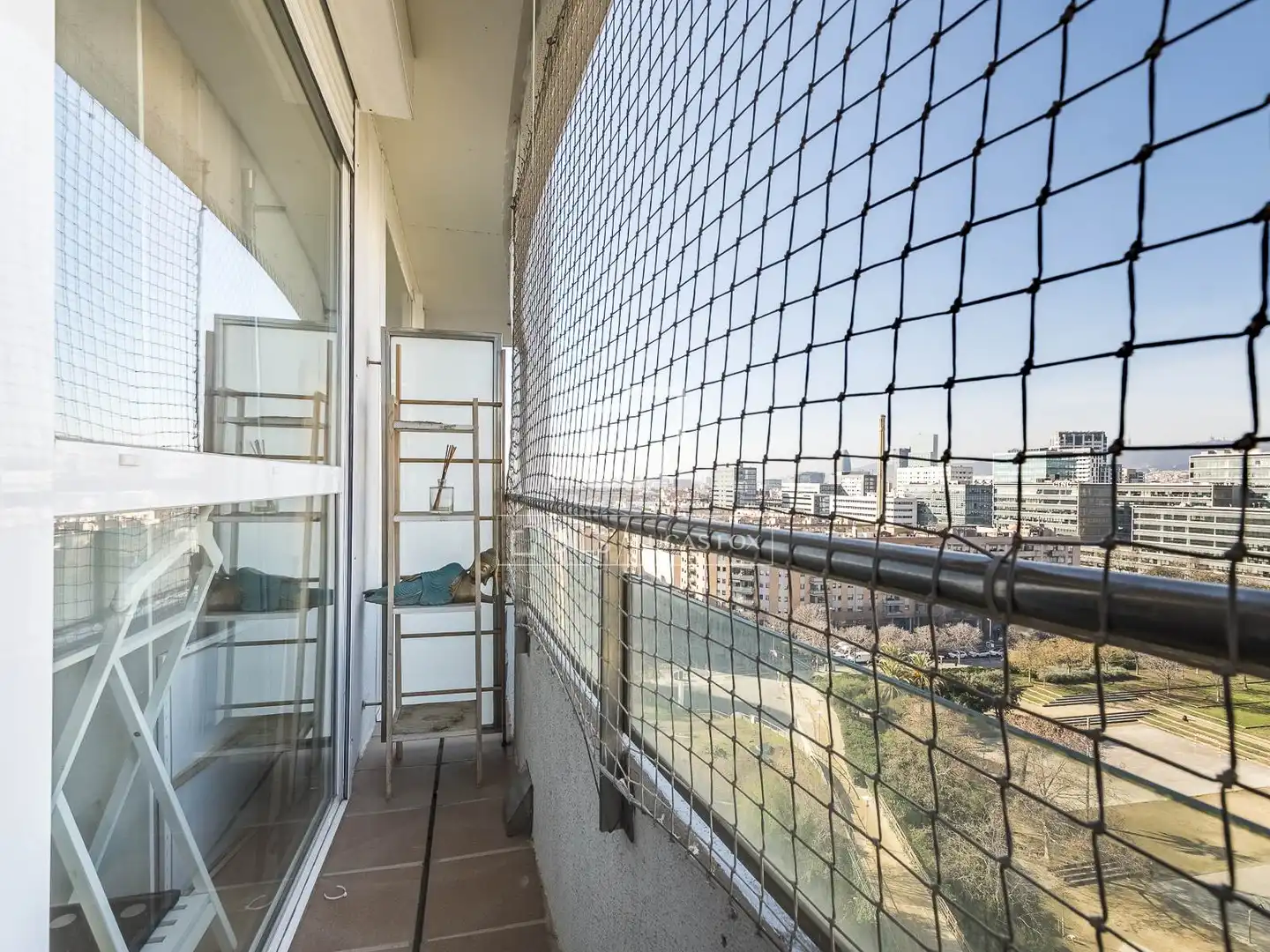 Terrasse von Wohnung zum Verkauf in Barcelona mit Klimaanlage, Heizung und Privatgarten