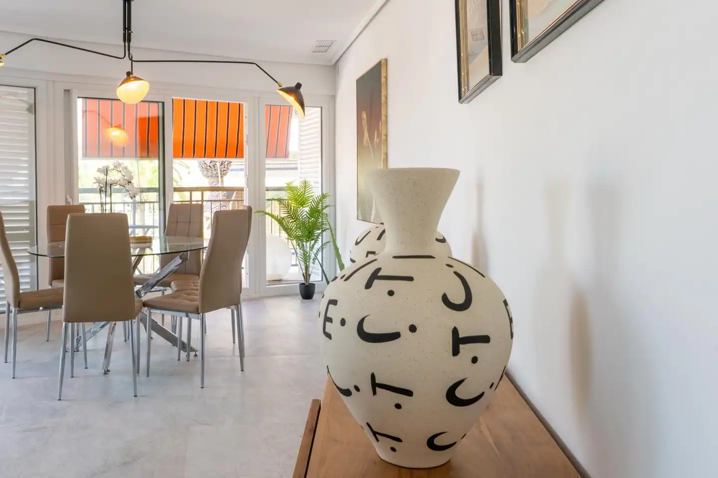 Dining room of Flat for sale in Santa Pola  with Air Conditioner, Heating and Terrace