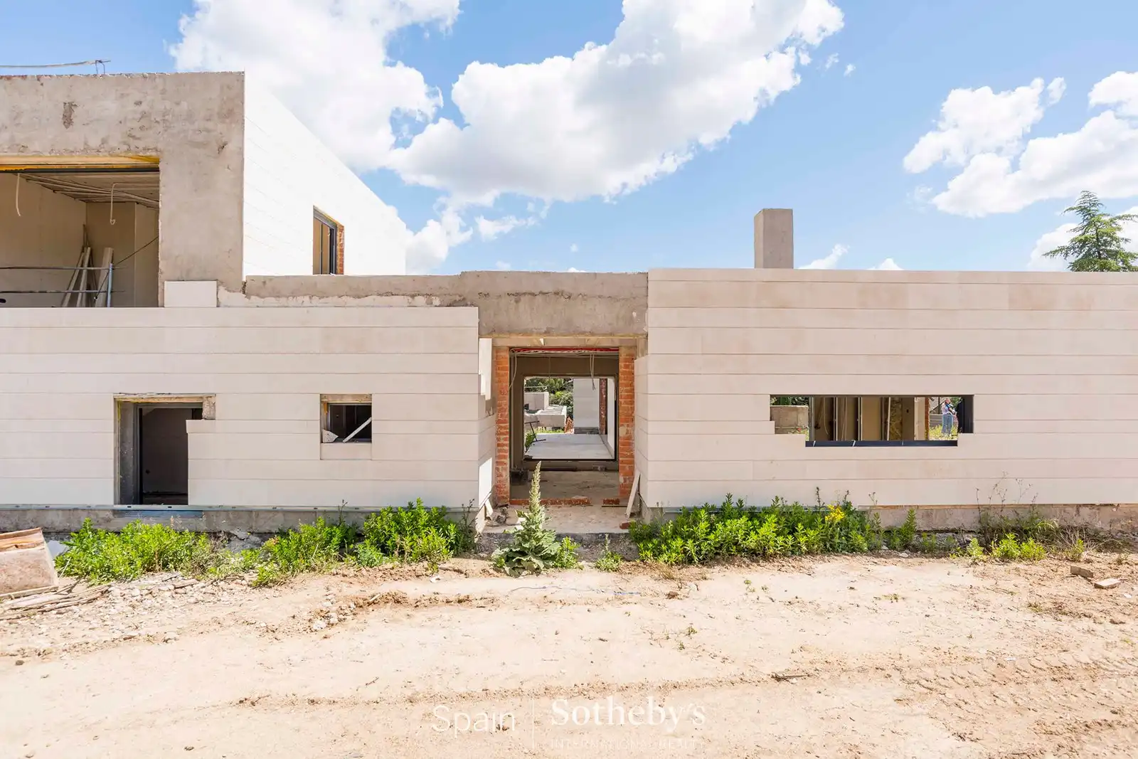 Vista exterior de Casa o xalet en venda en Colmenar Viejo amb Aire condicionat, Jardí privat i Terrassa