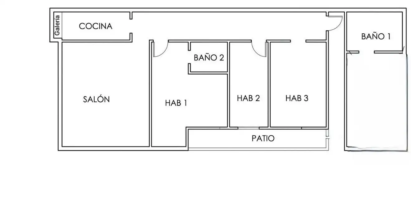 Piso en venta en Elche / Elx