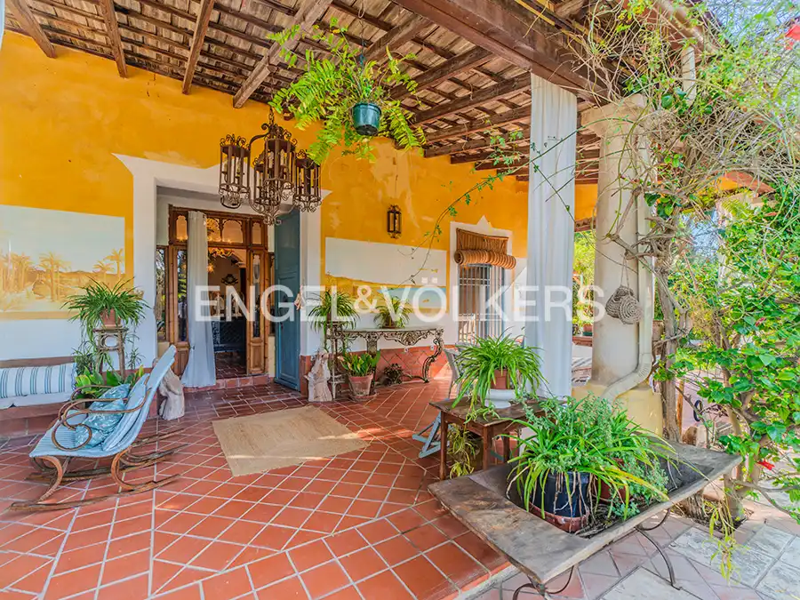 Terrassa de Casa o xalet en venda en Elche / Elx amb Calefacció, Jardí privat i Terrassa