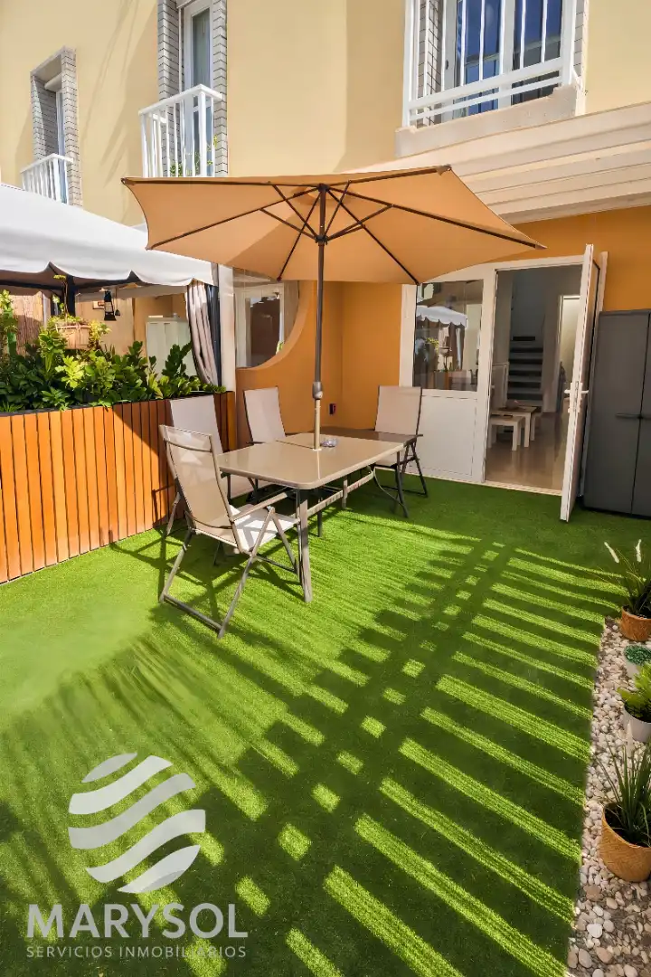 Terraza de Casa o chalet de alquiler en San Bartolomé de Tirajana con Aire acondicionado, Terraza y Amueblado