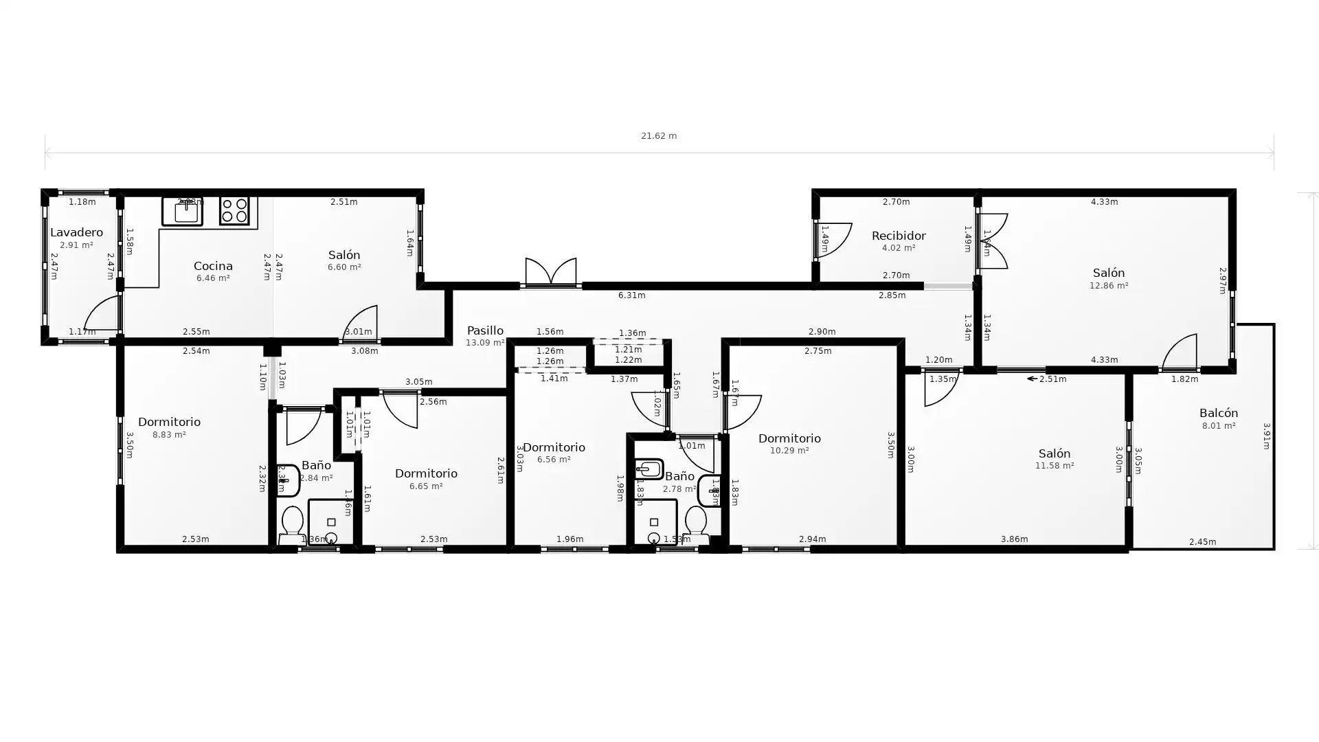 Piso en venta en Cádiz con Terraza y Trastero