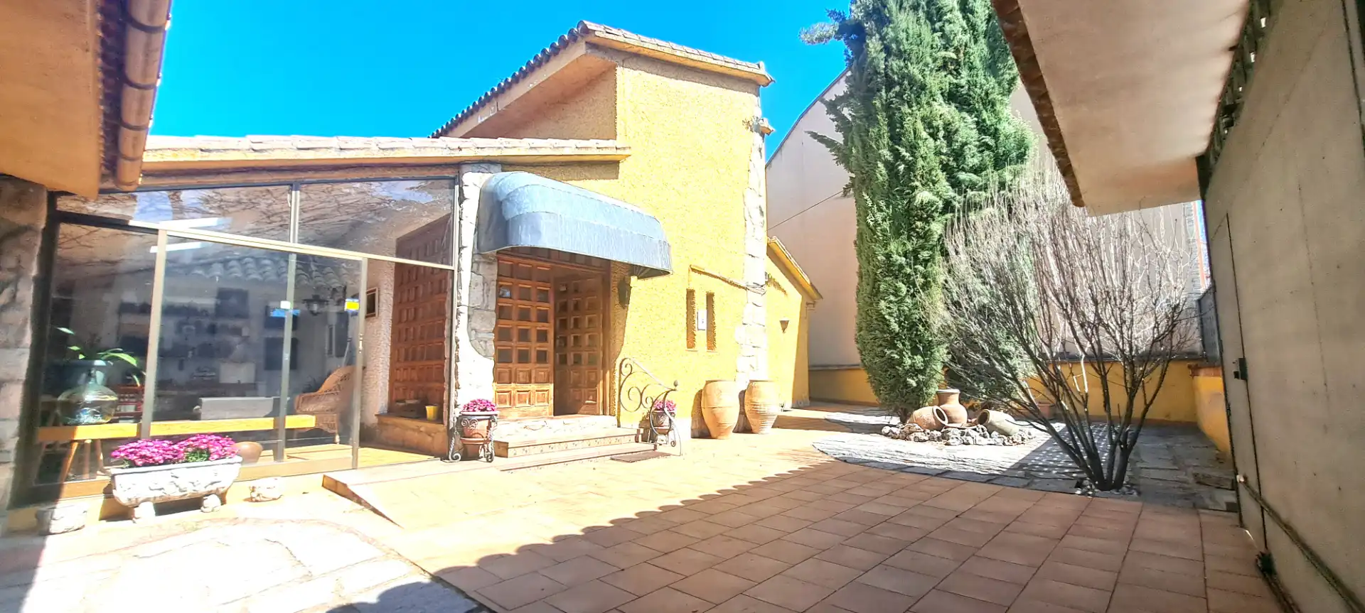 Vista exterior de Casa o xalet en venda en Talamanca de Jarama amb Calefacció, Jardí privat i Forn